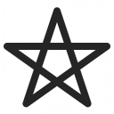 Pentagram Icon 128x128