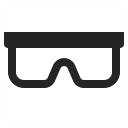 Safety Glasses Icon 128x128