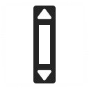 Scroll Bar Vertical Icon 128x128