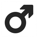 Symbol Male Icon 128x128