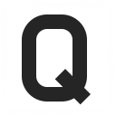 Symbol Q Icon 128x128
