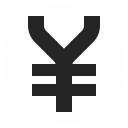 Symbol Yen Icon 128x128
