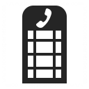 Telephone Box Icon 128x128