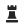 Chess Piece Rook Icon 24x24