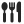 Knife Fork Spoon Icon 24x24