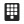 Numeric Keypad Icon 24x24