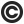 Symbol Copyright Icon 24x24