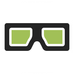 3d Glasses Icon 256x256