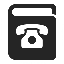 Book Telephone Icon 256x256