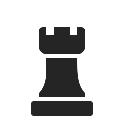 Chess Piece Rook Icon 256x256