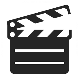 Clapperboard Icon Iconexperience Professional Icons O Collection