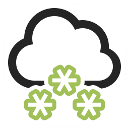 Cloud Snow Icon 256x256