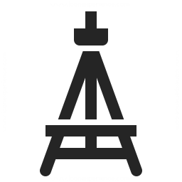 Easel Empty Icon 256x256