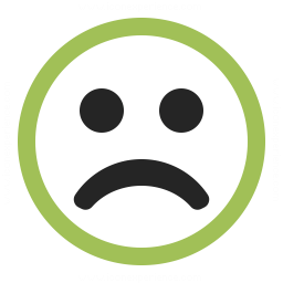 Emoticon Frown Icon 256x256