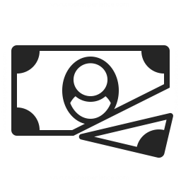 Money Bill Cut Icon 256x256