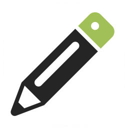 green pencil icon