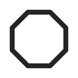 Shape Octagon Icon 256x256
