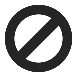 Sign Forbidden Icon 256x256