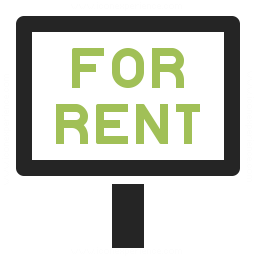Signboard For Rent Icon 256x256