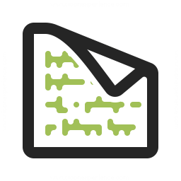 Sticky Note Text Icon 256x256