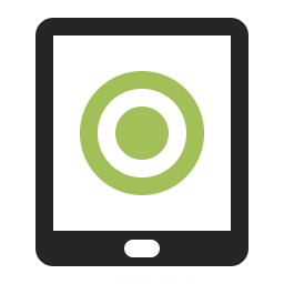 Tablet Computer Touch Icon 256x256