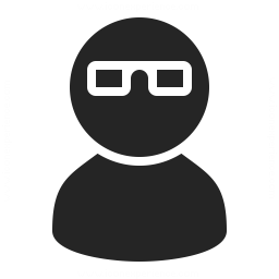 User Glasses Icon 256x256