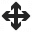 Arrow Cross Icon 32x32