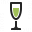 Champagne Glass Icon 32x32