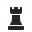 Chess Piece Rook Icon 32x32