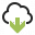 Cloud Download Icon 32x32