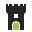 Fortress Tower Icon 32x32