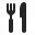 Knife Fork Icon 32x32