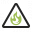Sign Warning Flammable Icon 32x32