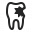 Tooth Carious Icon 32x32