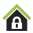 Home Lock Icon 48x48