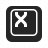 Keyboard Key X Icon
