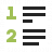 List Style Numbered Icon