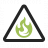 Sign Warning Flammable Icon 48x48
