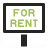 Signboard For Rent Icon 48x48