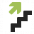 Stairs Up Icon 48x48