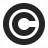 Symbol Copyright Icon 48x48