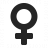 Symbol Female Icon 48x48