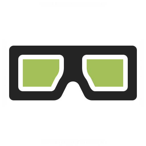 3d Glasses Icon