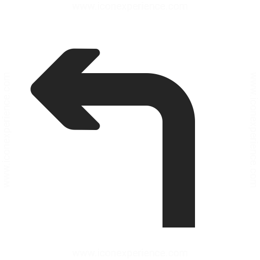 Arrow Turn Left Icon