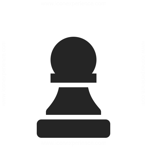 Chess Piece Pawn Icon  IconExperience - Professional Icons » O