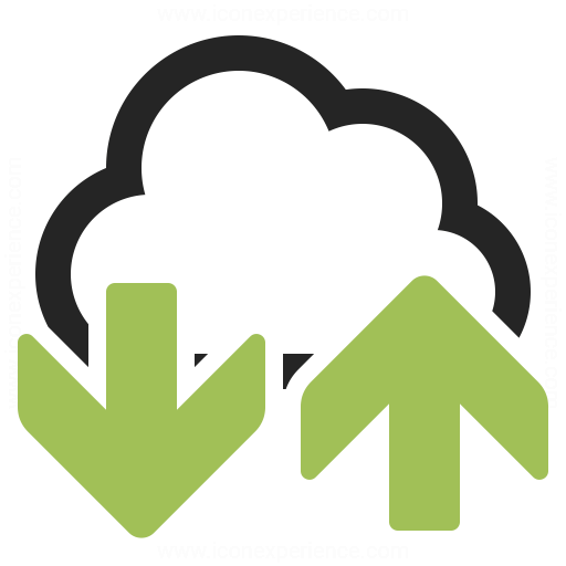 Cloud Updown Icon