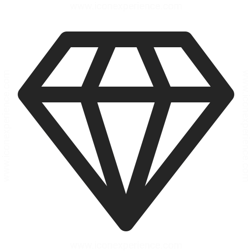 Diamond Icon IconExperience Professional Icons O Collection Diamond Icon IconExperience Professional Icons O Collection