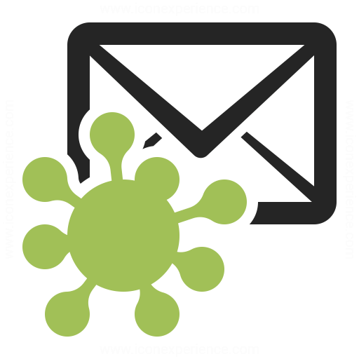 Mail Virus Icon