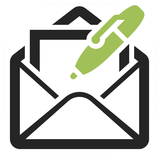 Mail Write Icon | IconExperience - Professional Icons » O-Collection