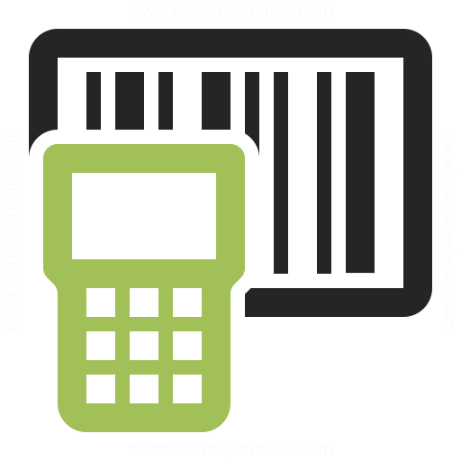 Portable Barcode Scanner Icon